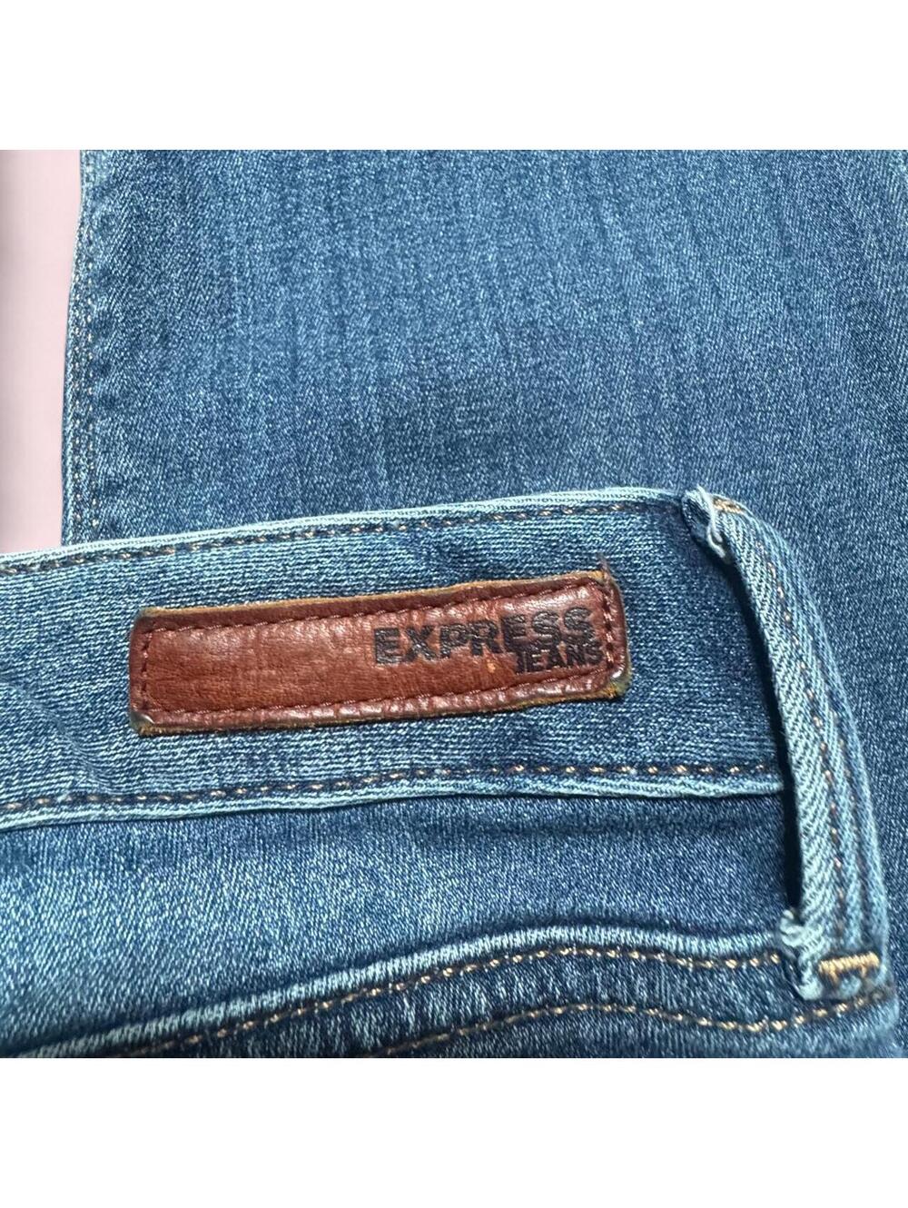 Vintage Y2K Express Barely Boot Low Rise Jeans | Size 0 - Picture 6 of 6